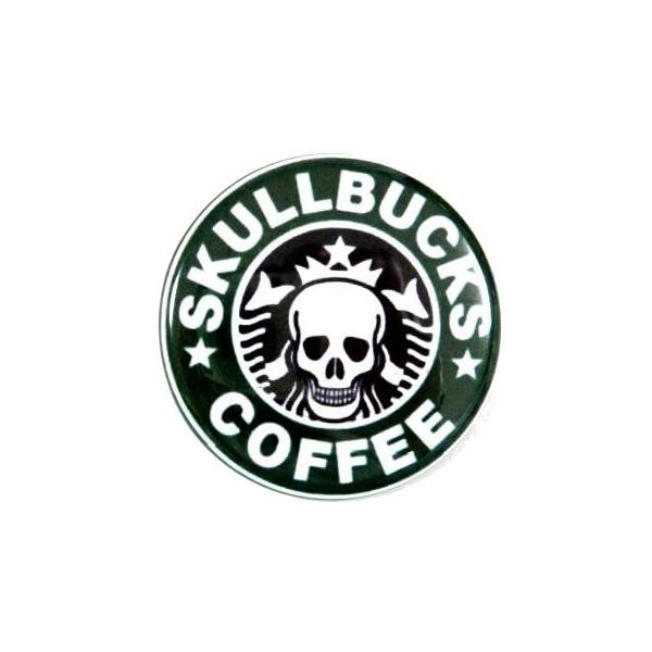 缶バッジ SKULLBUCKS 38mm ピンバッジ : SHINSEITECH - 通販 - Yahoo