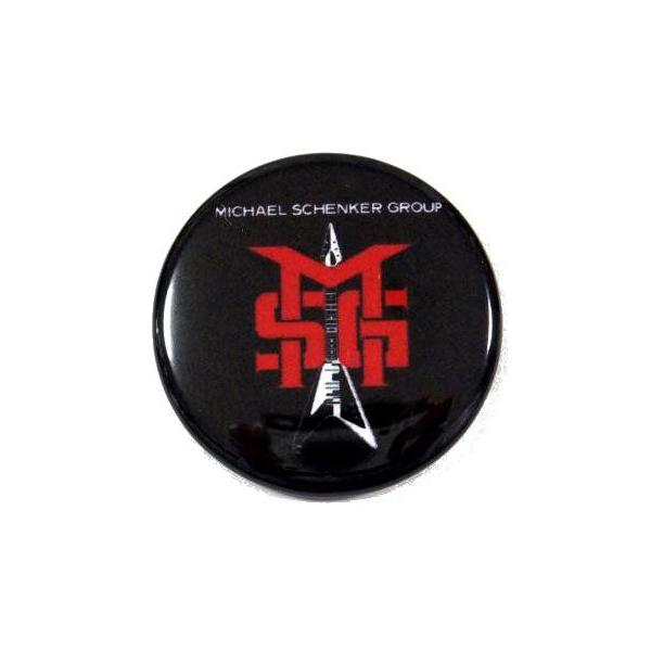 缶バッジ 音楽 MICHAEL SCHENKER GROUP 38mm ピンバッジ