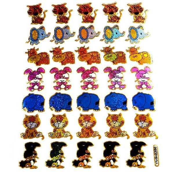 縦約１３ｃｍ×横約１０ｃｍのシートにキラキラなシールが入っています。※宅配便発送のご希望のお客様は必ず宅配便発送への変更お願いします。