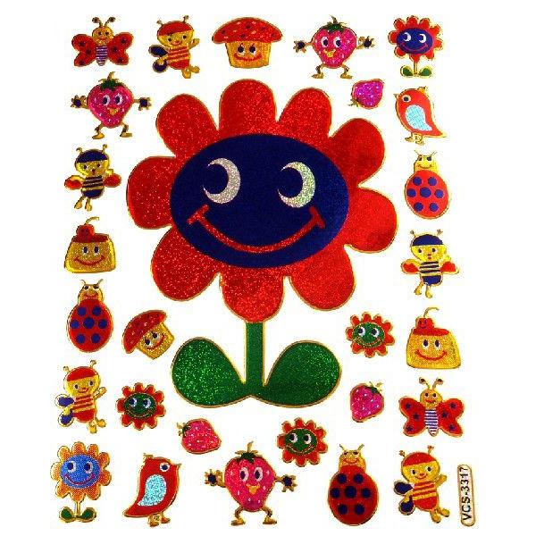 縦約１３ｃｍ×横約１０ｃｍのシートにキラキラなシールが入っています。※宅配便発送のご希望のお客様は必ず宅配便発送への変更お願いします。