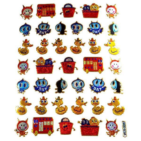 縦約１３ｃｍ×横約１０ｃｍのシートにキラキラなシールが入っています。※宅配便発送のご希望のお客様は必ず宅配便発送への変更お願いします。