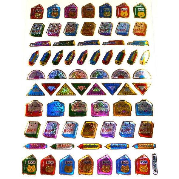 縦約１３ｃｍ×横約１０ｃｍのシートにキラキラなシールが入っています。※宅配便発送のご希望のお客様は必ず宅配便発送への変更お願いします。