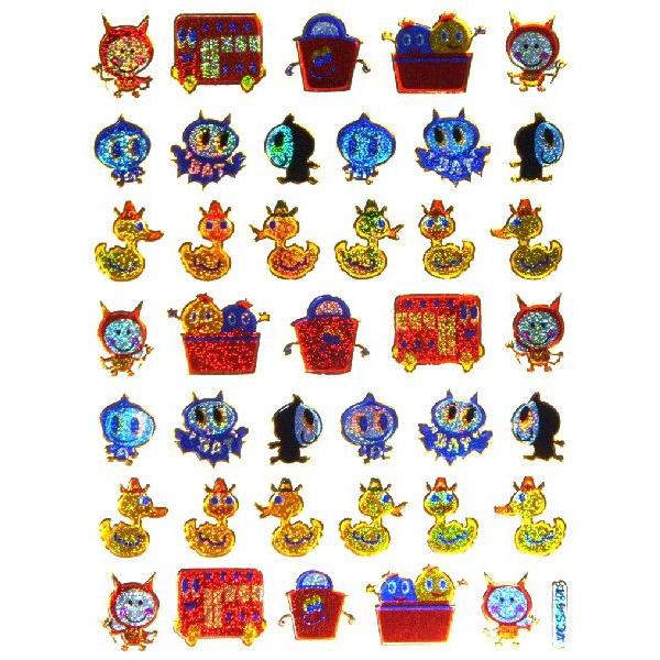 縦約１３ｃｍ×横約１０ｃｍのシートにキラキラなシールが入っています。※宅配便発送のご希望のお客様は必ず宅配便発送への変更お願いします。