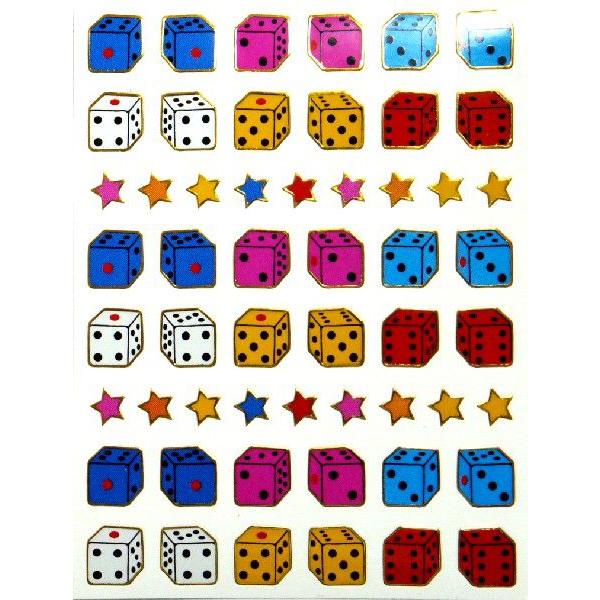 1枚110円【オーダーページ②】キラキラシール★ キラキラシール サイコロ : SHINSEITECH - 通販 - Yahoo