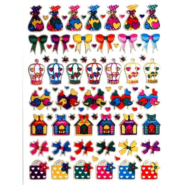 縦約１３ｃｍ×横約１０ｃｍのシートにキラキラなシールが入っています。※宅配便発送のご希望のお客様は必ず宅配便発送への変更お願いします。