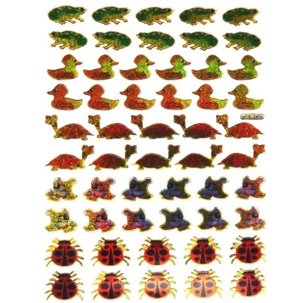 縦約１３ｃｍ×横約１０ｃｍのシートにキラキラなシールが入っています。※宅配便発送のご希望のお客様は必ず宅配便発送への変更お願いします。