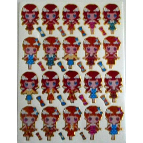 縦約１３ｃｍ×横約１０ｃｍのシートにキラキラなシールが入っています。※宅配便発送のご希望のお客様は必ず宅配便発送への変更お願いします。