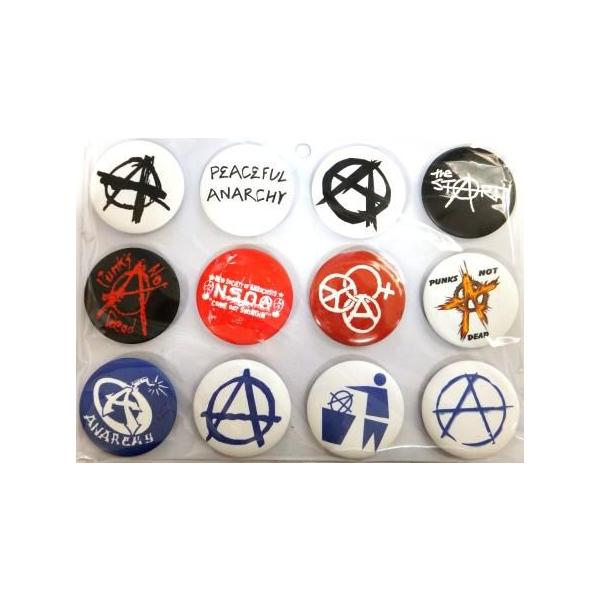 ロック バンド 缶バッジ Lサイズ１２個セット Anarchy V7hl3ntviu その他おもちゃ Www Lecascate It