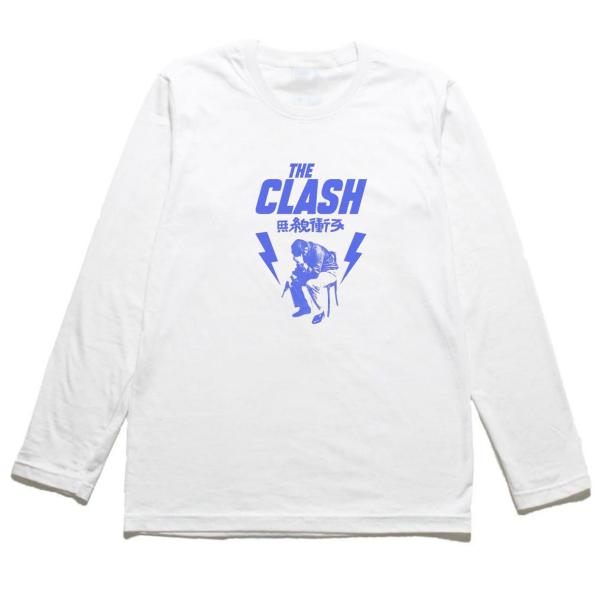 THE CLASH ロングスリーブTシャツ ブラック ザ　クラッシュ 無線衝突