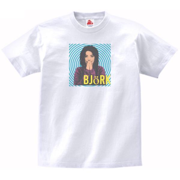 Bjork ビョーク 音楽Tシャツ ロックTシャツ バンドTシャツ