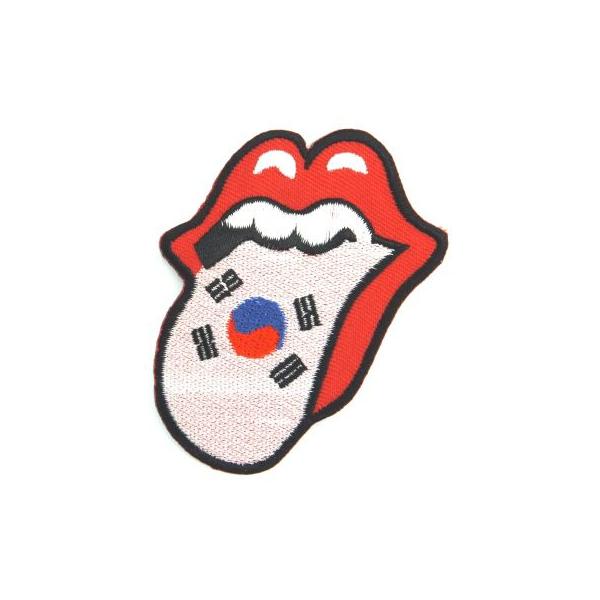 アイロンワッペン ロック バンド 音楽（バンド） ワッペン 刺繍ワッペン The Rolling Stones ローリングストーンズ アイロンで貼れる ワッペン :u12:SHINSEITECH 通販 