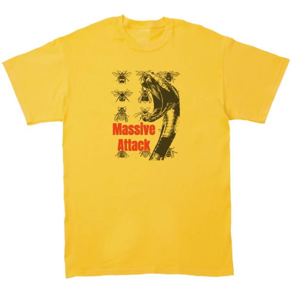 マッシヴ アタック Massive Attack 音楽Tシャツ ロックTシャツ