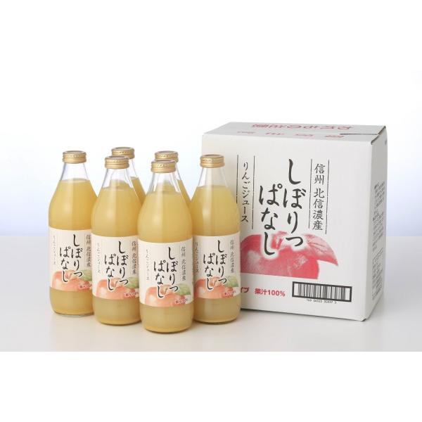 長野県産しぼりっぱなしりんごジュース1L×6本 No.939 : 信州旬 長野県産しぼりっぱなしりんごジュース1L×6本 No.939 : 信州旬