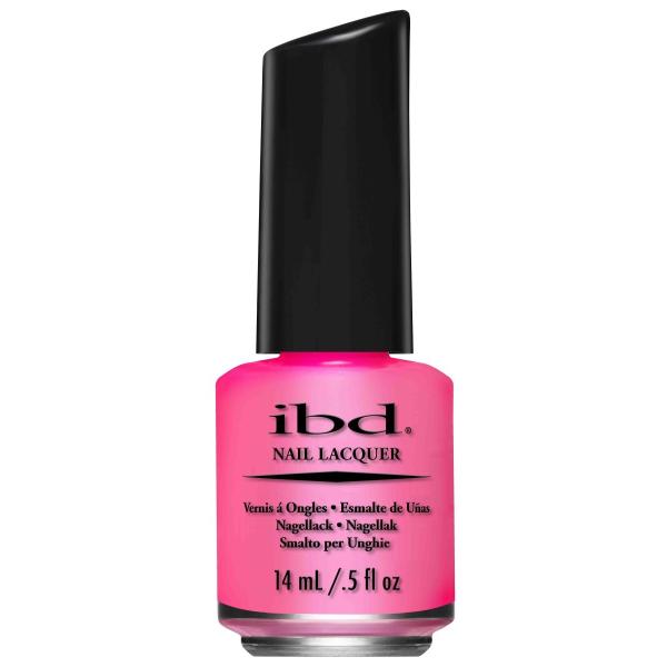 ibd アイビーディー ネイル ラッカー マニキュア ポリッシュ 14ml 品番 56724 ティックルピンク / ネオンピンク ibd japan 直営店
