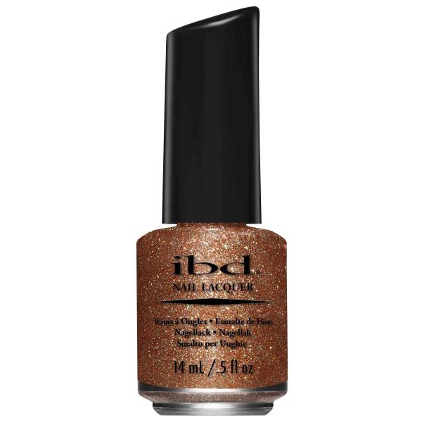 ibd アイビーディー ネイル ラッカー マニキュア ポリッシュ 14ml 品番 56733 モラッカンスパイス / グリッター ゴールド ibd japan 直営店