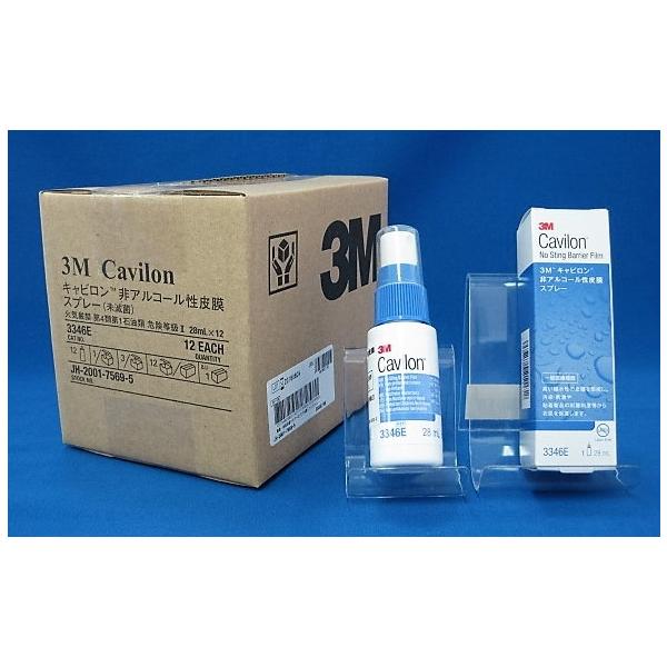 3M キャビロン　非アルコール性皮膜スプレー3346E 28mL キャビロン非アルコール性皮膜 3346E スプレー 1本（28ml