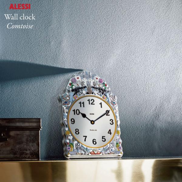 Alessi �A���b�V Comtoise Wall clock �R���g���[�Y �E�H�[���N���b�N �Ǌ|�����vStudio Job �X�^�W�I�E�W���u