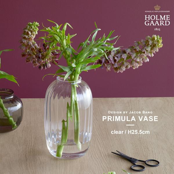 HOLMEGAARD ホルムガード Primula Vase clear H25,5 プリムラ フラワー