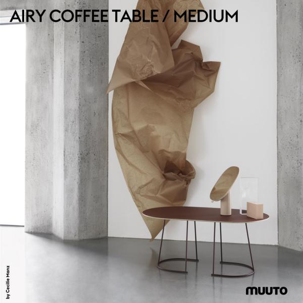 MUUTO [g Muuto AIRY COFFEE TABLE MEDIUM GA[R[q[e[u MTCY vCEbh FENIX~l[g Cecilie Manz ZVGE}c