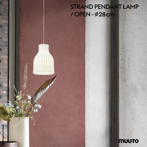 MUUTO [g Muuto STRAND PENDANT LAMP OPEN-28cm Xgh y_gv Ɩ Cg Benjamin Hubert xW~Eq[o[g