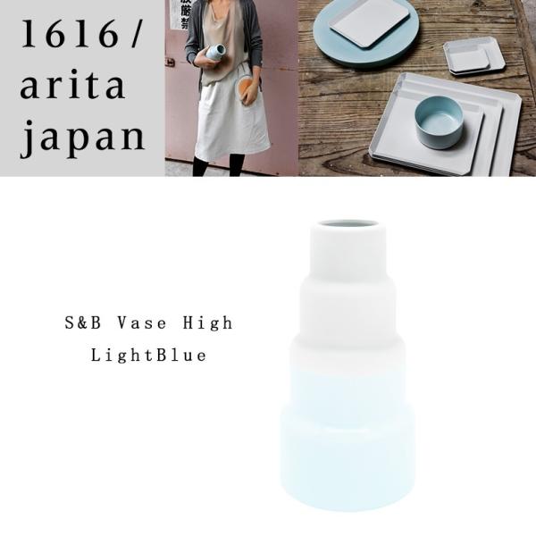 Lc  1616 arita japan S&amp;B VaseHigh LightBlue S&amp;Bx[XHighCgu[ Ve  o[COX Sc ԕr