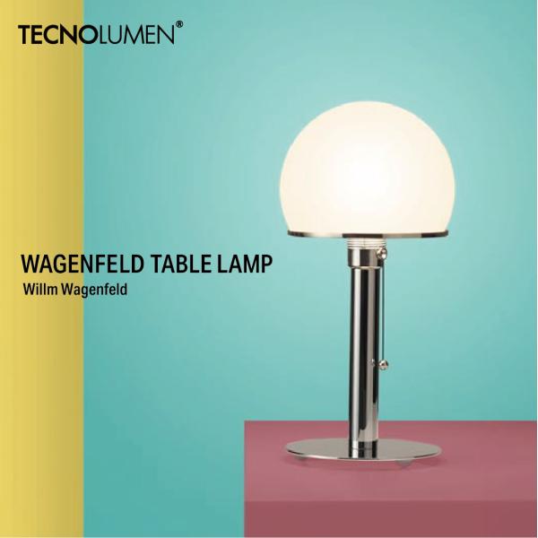 TECNOLUMEN �e�N�m���[���� WAGENFELD TABLE LAMP ���[�Q���t�F���h�e�[�u�������v �o�E�n�E�X�����v BAUHAUS
