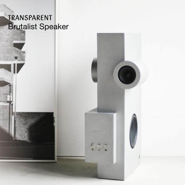TRANSPARENT トランスペアレント Brutalist Speaker ブルータリスト スピーカー Wi-Fi Bluetooth 対応