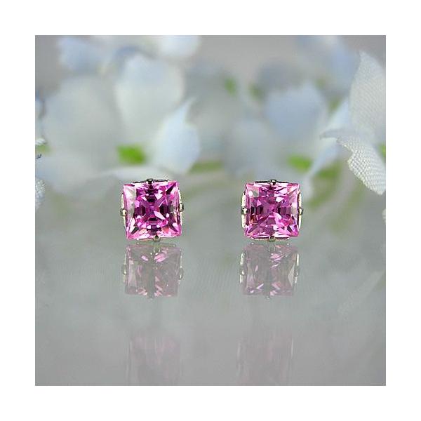MARE `^sAX SWAROVSKI PINK 4mm×4mm ma071