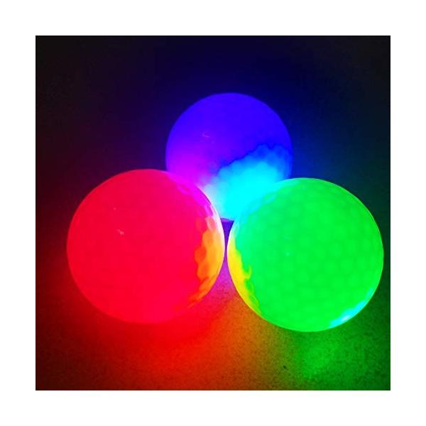 グローゴルフボール Zlixing Up Ledゴルフボールノベルティゴルフボール面白いゴルフボール色付きゴルフボールlight ゴルフ Up Golf Sh074yh4kv9 Shinydoll