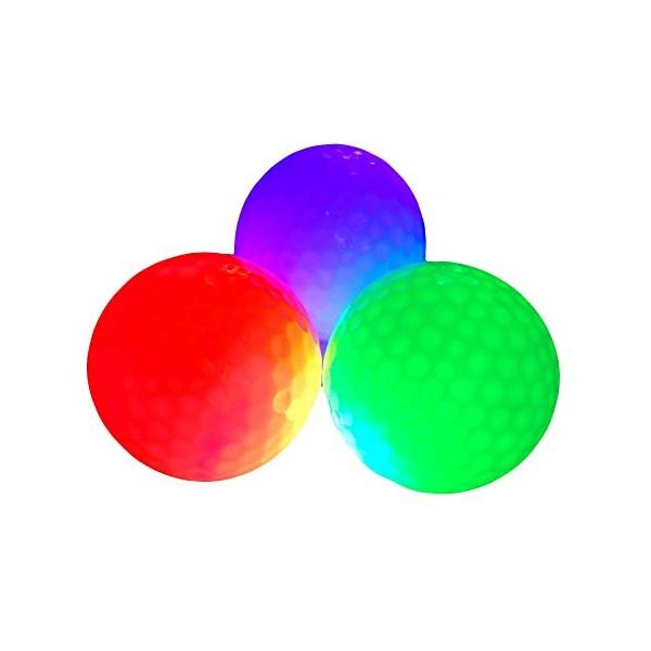 グローゴルフボール Zlixing Up Ledゴルフボールノベルティゴルフボール面白いゴルフボール色付きゴルフボールlight ゴルフ Up Golf Sh074yh4kv9 Shinydoll