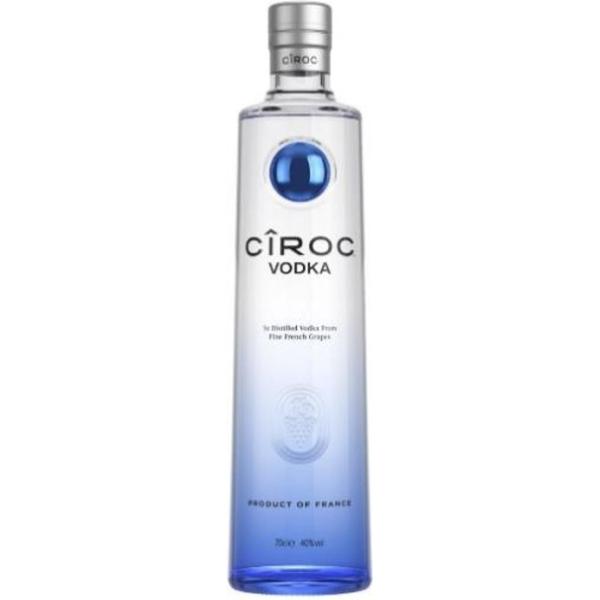 シロックCIROC厳選されたフランス産ブドウだけで創られたスーパープレミアムウオッカ。「シロック」は穀物から蒸留されるほとんどのウオッカと異なり、フランス産ブドウ100%から創られたスーパープレミアムウオッカ。高級ワインの製法に用いられる熱...