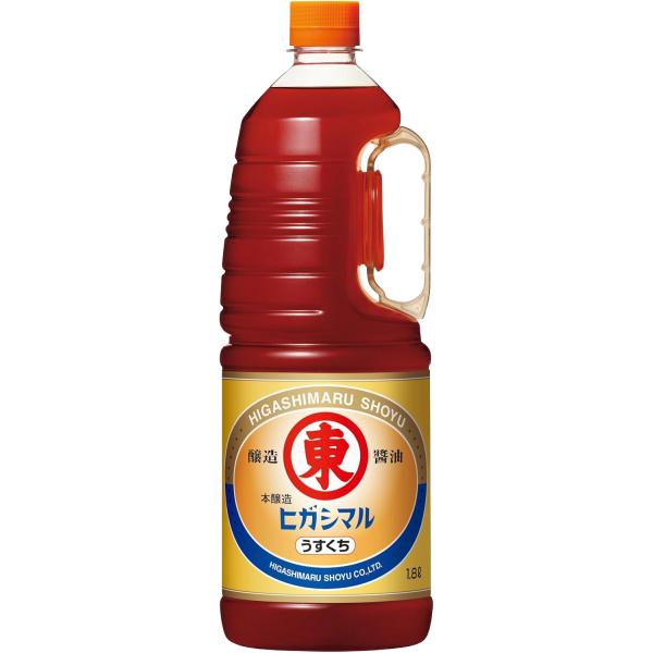 ヒガシマル うすくちしょうゆ 1.8Lペット