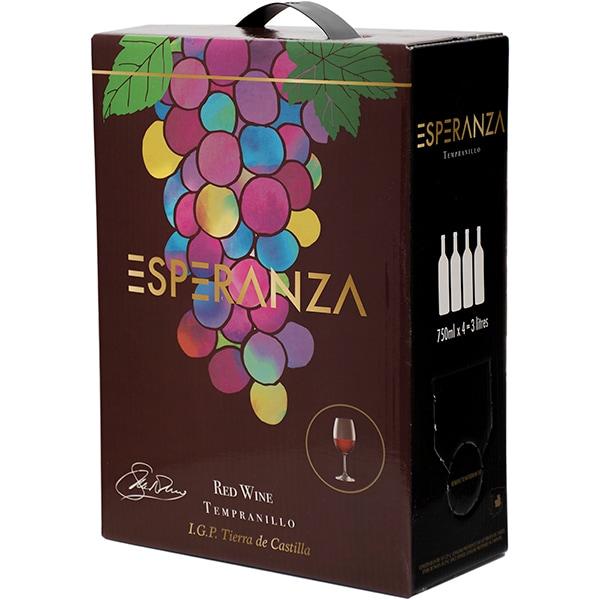 エスペランサ テンプラニーリョ 赤ワイン 3L バッグインボックス