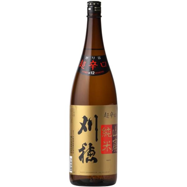 刈穂 山廃純米超辛口刈穂蔵伝承の山廃仕込みによりもろみを極限まで醗酵させた超辛口純米酒です。辛さだけではない、きめ細やかに凝縮された上質の旨味がひろがります。■生産地：秋田県■蔵元：秋田清酒株式会社■特定名称：特別純米酒■容量：1800ml...