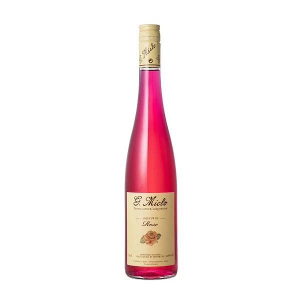 ミクロ リキュール ド ローズG.Micro Liqueur de Roseバラの花びらから抽出したエキスをベースに、エレガントなローズ カラーを実現したリキュール。華麗なる芳香と鮮やかなバラ色は、バラの女王と評されるフランスを代表する魅惑...