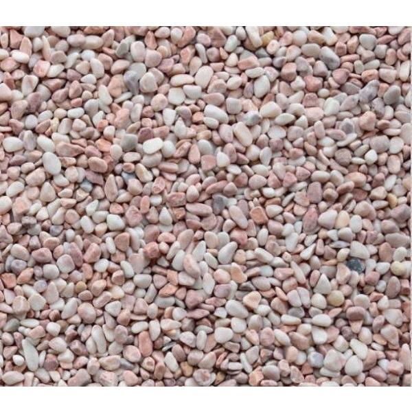 洋風の丸い化粧砂利です。敷き詰めるだけで洋風ガーデンの様な雰囲気になります。お庭や玄関周り路地などにもお使い頂けます。