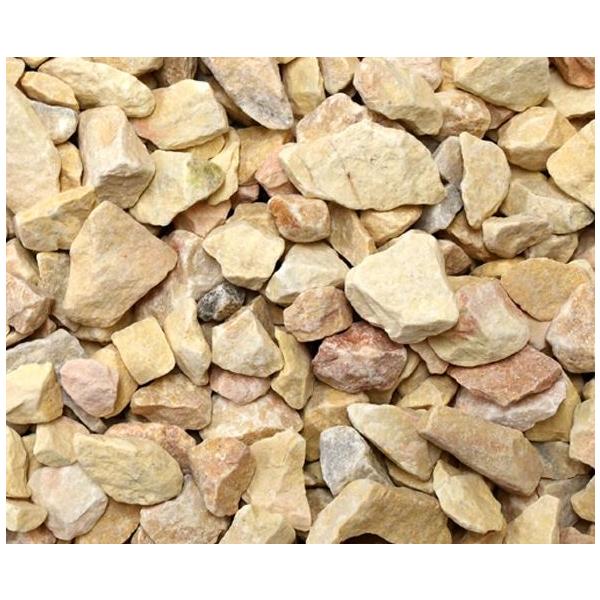 砂利 化粧砂利 イエロー 黄色 大粒 500kg 5分　(18mm～35mm) 砂利 化粧砂利 イエロー 黄色 大粒 500kg 5分 (18mm～35mm) 砂利 化粧