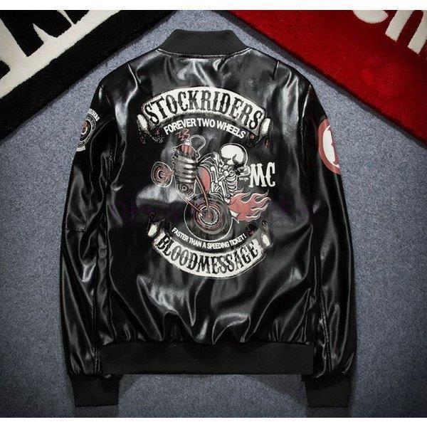 限定販売 オープンセール流行りのデザインカップル 新作ジャケットメンズカップルカッコいいおしゃれモテ服秋冬人気防寒厚手革バイク ジャケット Hermandad Estrella Org