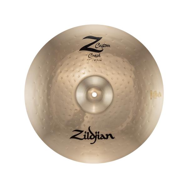 ジルジャン Zカスタム クラッシュ 17インチ Zildjian 【シンバルの取説プレゼント】【送料無料】