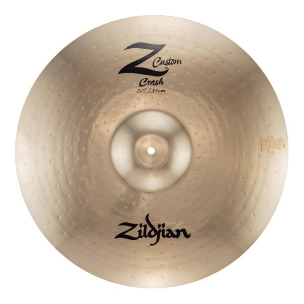 ジルジャン Zカスタム クラッシュ 20インチ Zildjian 【シンバルの取説プレゼント】【送料無料】