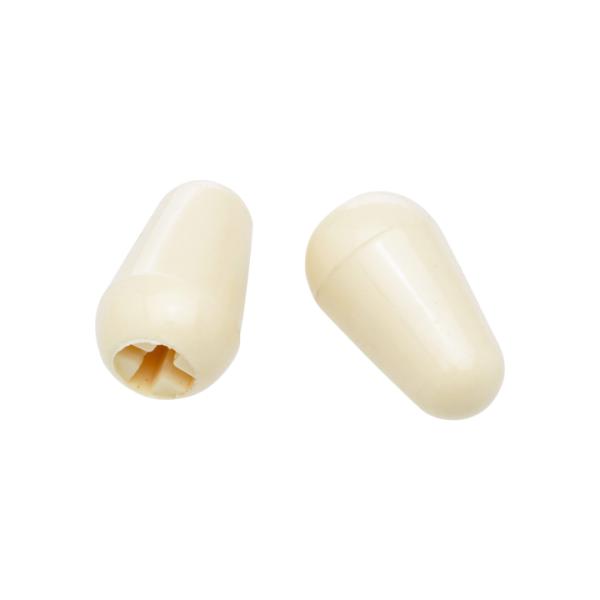 Fender (フェンダー) ピックアップスイッチ用チップ2個セット カラー：Aged White (メール便対応)