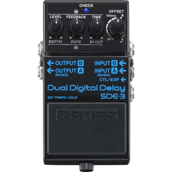 BOSS (ボス) コンパクト・シリーズ SDE-3 デュアルデジタルディレイ  【送料無料(沖縄県・離島は別途送料が必要です)】