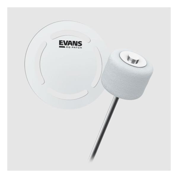 エバンス EQバスドラムパッチ アラミド繊維 EVANS EQPAF1 【2枚入り】【追跡可能メール便 送料無料】