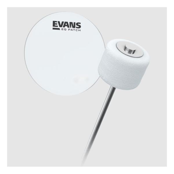 エバンス EQバスドラムパッチ クリアEVANS EQPC1 【2枚入り】【追跡可能メール便 送料無料】