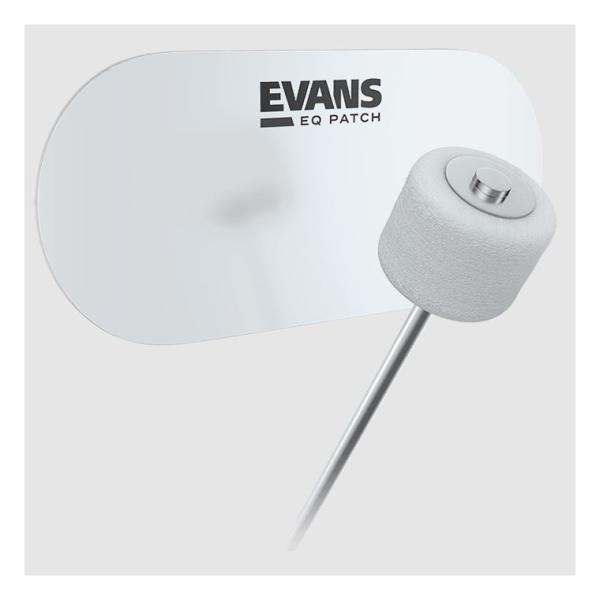 クリアフィルム製のバスドラム用パッチ。ビーターがあたる所に貼り付けるだけで、サウンドに影響を与えることなくバスドラムドラムヘッドの強度を向上。※画像のビーターは商品に含まれません。パッチのみの商品です。※輸入品のため、予告なくロゴやデザイン...