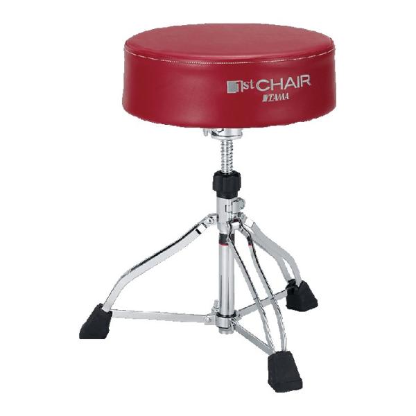 TAMA タマ HT830R ドラムスローン 1st Chair ラウンドライダーXL赤 3脚