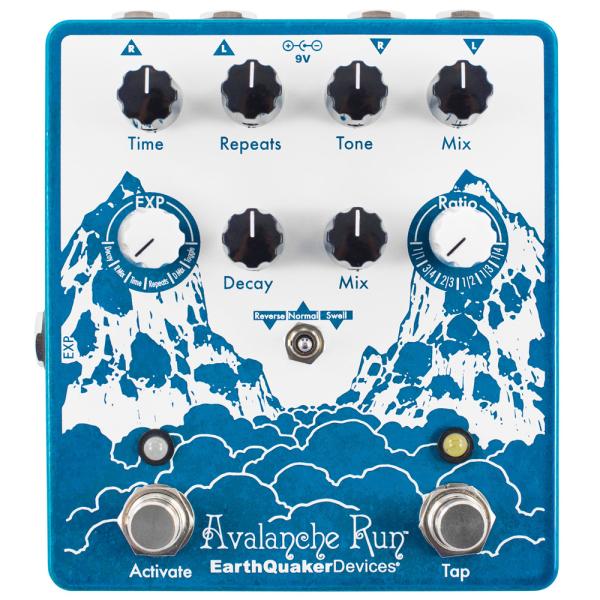 EarthQuaker Devices(アースクエイカーデバイセス) Avalanche Run ステレオリバーブ＆ディレイ