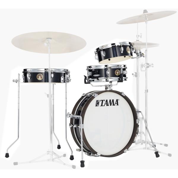 タマ LJK48P-HBK CLUB-JAM PANCAKE KIT 18”口径バスドラム (ヘアライン・ブラック) TAMA【送料無料(北海道・沖縄・離島・一部地域は除く)】