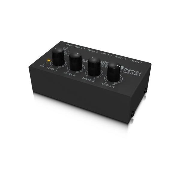 BEHRINGER (ベリンガー) 4ch ラインミキサー MX400 MICROMIX : シライ
