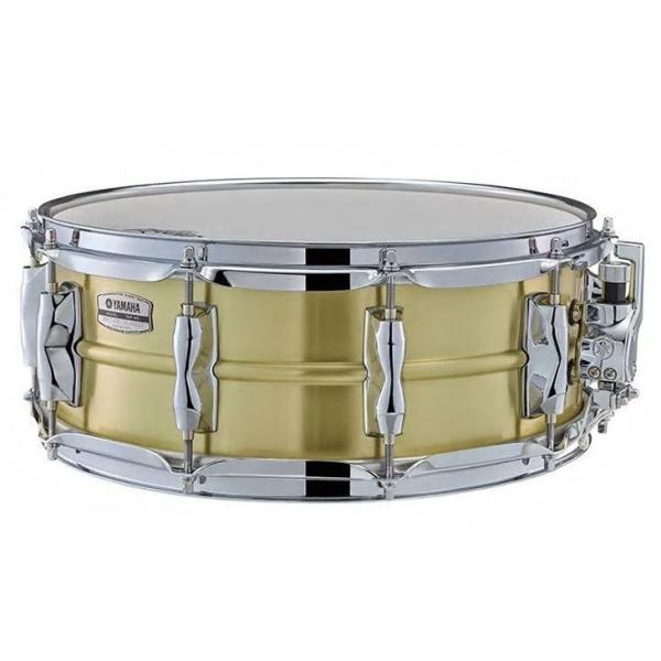 ヤマハ レコーディングカスタム スネアドラム ブラスシェル14x5.5インチ YAMAHA RRS1455【スネアの取説付】【ソフトケース付】